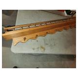 wooden shelf