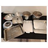 cake pans, baking pans