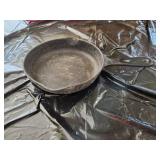 cast iron pan, unmarked