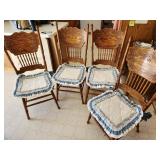 4 kitchen chairs