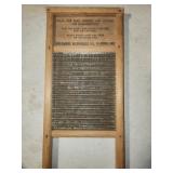 wash board