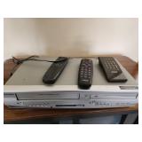 VHS/DVD player