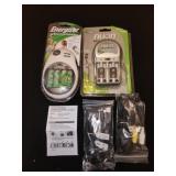 batteries and charger