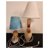 two lamps