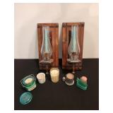 candles and holders