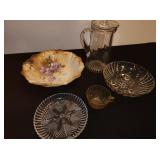 pitcher and glass pieces