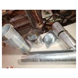 inline fan, ductwork, flashing