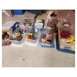 totes, lids, decor and crafting material