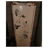metal cabinet with contents
