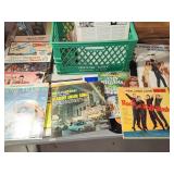 crate and LPs mixed genre