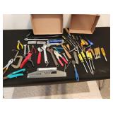 wrenches, tools, screwdrivers