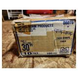 30" tack strips, partial box