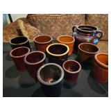 small stoneware crocks