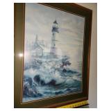 lighthouse print
