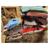 short pieces of fabric