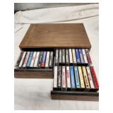 Rock cassettes and case