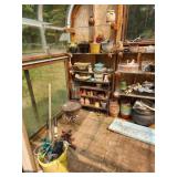 remaining contents of greenhouse