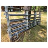 4 Hvy duty steel corral panels "E" LAST ONES