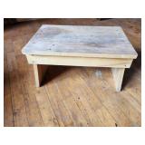 wooden step