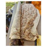 various pieces of material N