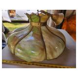 stained glass hanging lamp