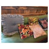 throw pillows