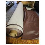 brown vinyl roll, 53"