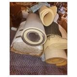 foam roll pieces, random sizes
