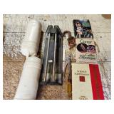 basketball books, science book, cutter, bouys