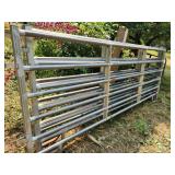 4 hvy duty steel corral panels "D"