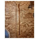 two canes/walking sticks