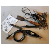 Dremel tool, wood burner, elec. paint peeler
