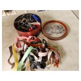zippers and vtg tin