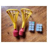 TupperWare Toys and ping pong balls