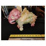 whimsical winged elephant