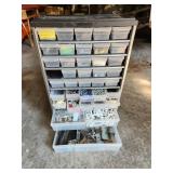 organizer with contents