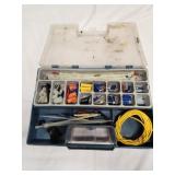 electrical tester, supplies & case