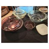 Pyrex pieces