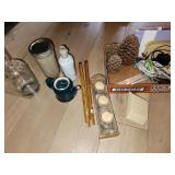 candles, cones, keepsakes