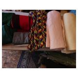 blankets, afghans