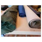 partial rolls of material