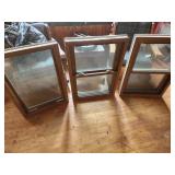 three used windows