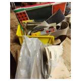 variety of sandpaper