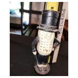 cast iron Mr Peanut bank
