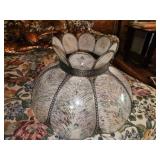 stained glass lamp shell only, no electronics