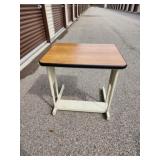 METAL FRAME LAMINATED WOOD TOP DESK TABLE