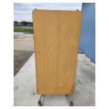 CAFETERIA FOLDING TABLES, 10 FT, TAN