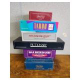 6 assorted board games - Trivial Pursuit baby