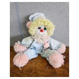 Custom made 17-in clown doll