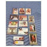 13 LEBRON JAMES BASKETBALL CARDS (REPRINTS)